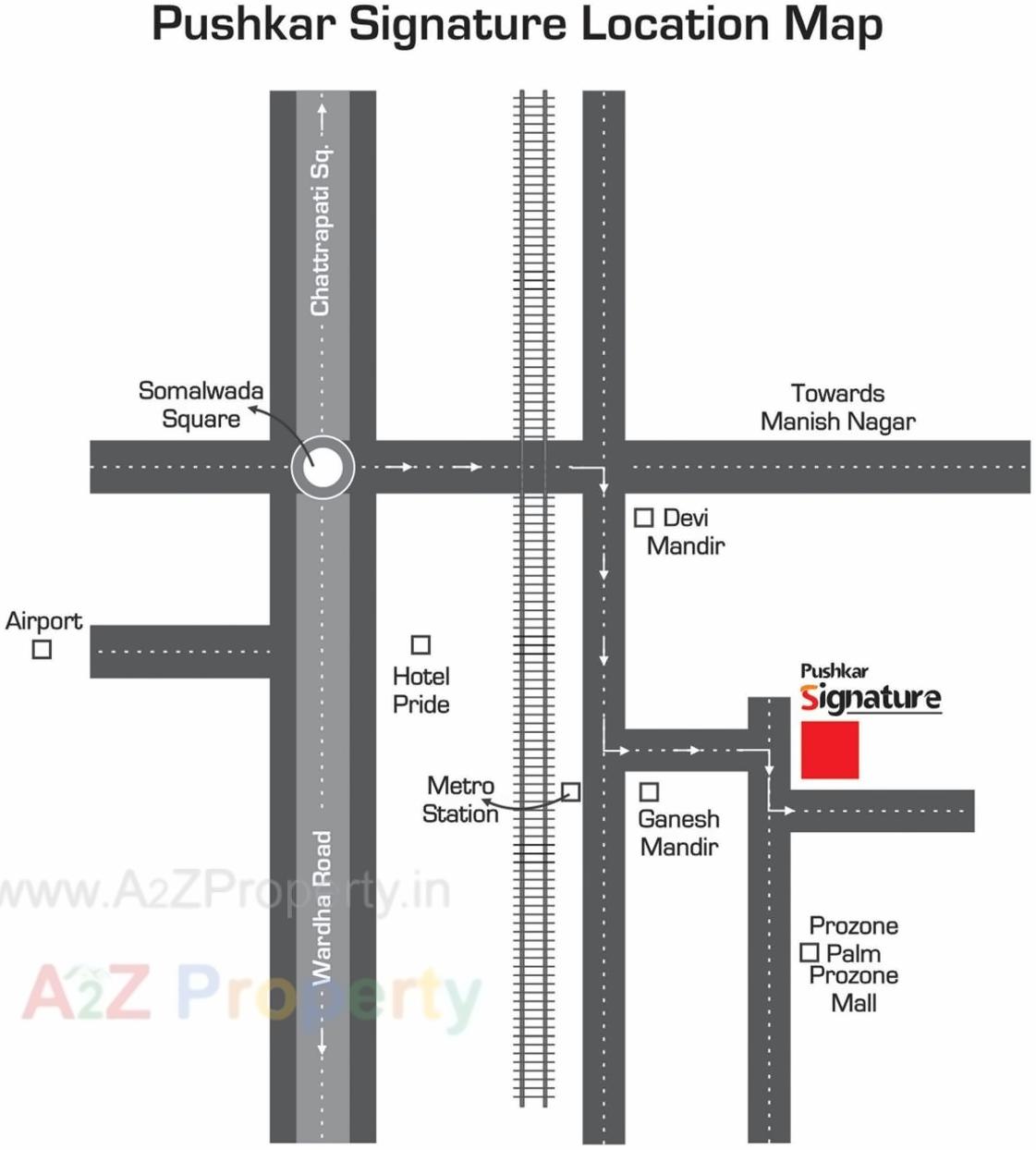  of real estate project Pushkar Signature located at Nagpur-m-corp, Nagpur, Maharashtra