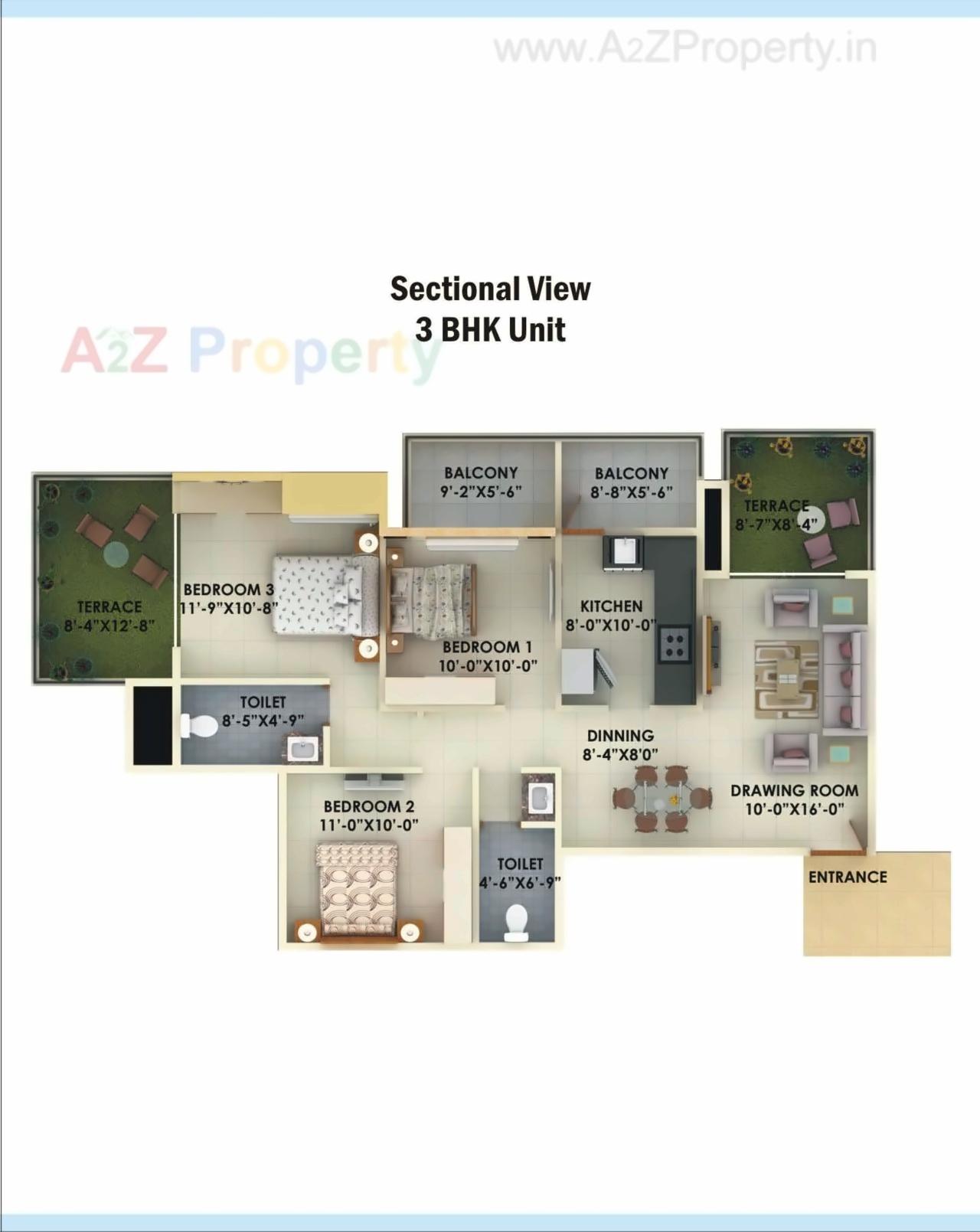 Layout of real estate project Pyramid City located at Pipla, Nagpur, Maharashtra