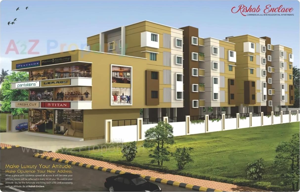 3D Elevation of real estate project Rishabh located at Nagpur-urban, Nagpur, Maharashtra