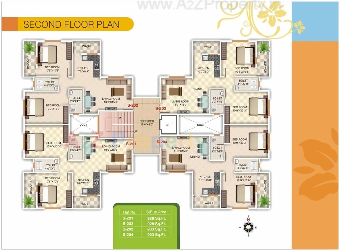 Layout of real estate project Royal Arcade located at Nagpur-m-corp, Nagpur, Maharashtra