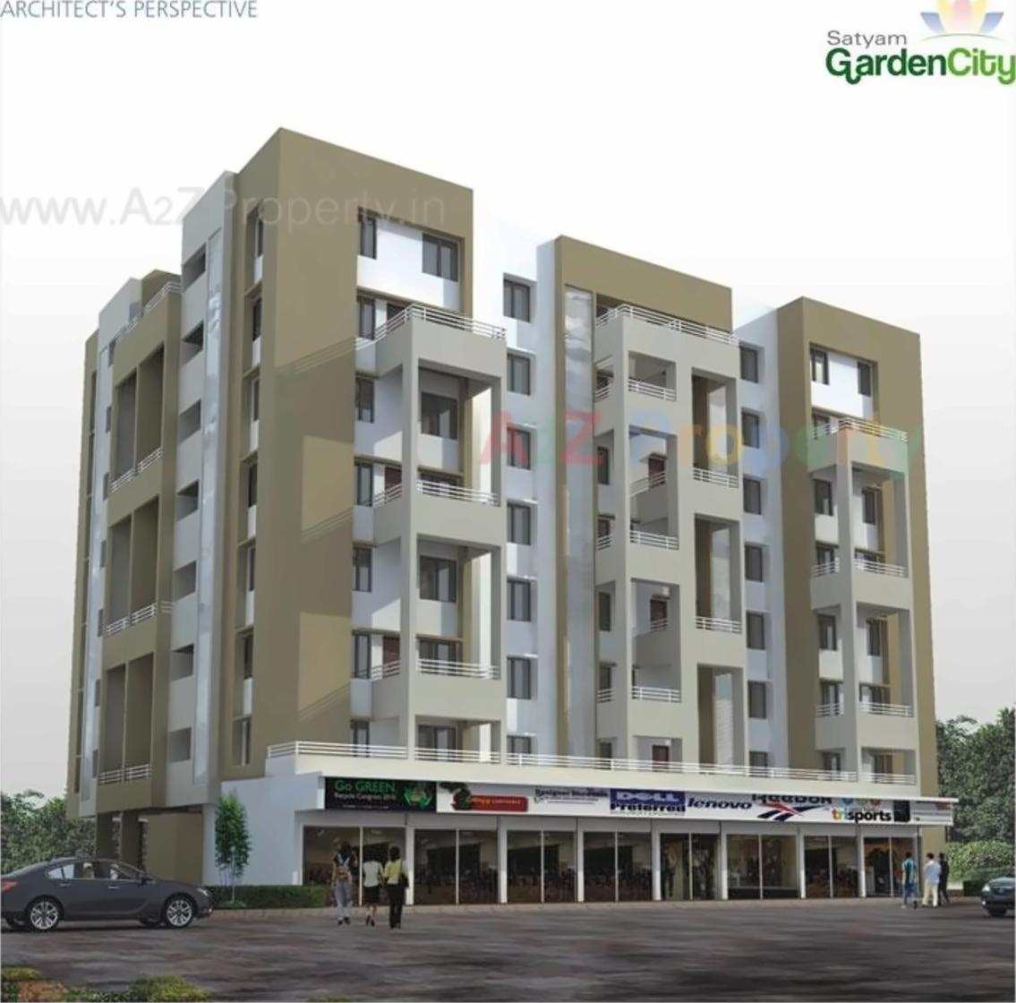 3D Elevation of real estate project Satyam Lotus located at Godhani-railway, Nagpur, Maharashtra