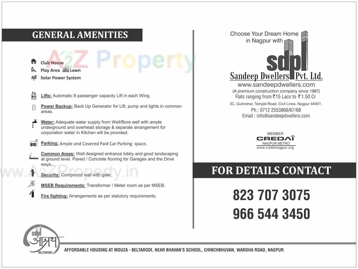  of real estate project Sdpl Aashray Beltarodi located at Beltarodi, Nagpur, Maharashtra