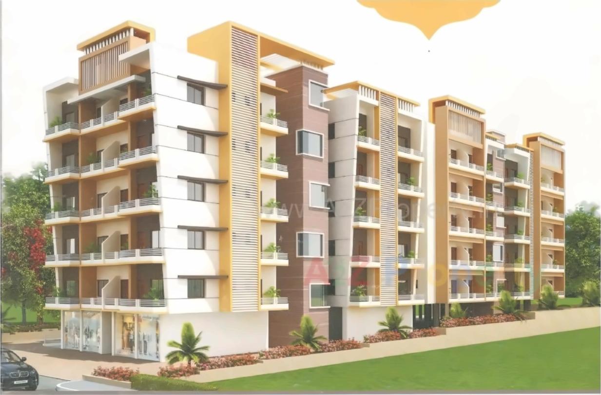 3D Elevation of real estate project Shivshakti Enclve located at Nagpur-m-corp, Nagpur, Maharashtra