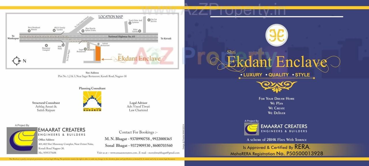  of real estate project Shri Ekdant Enclave located at Nagpur-m-corp, Nagpur, Maharashtra