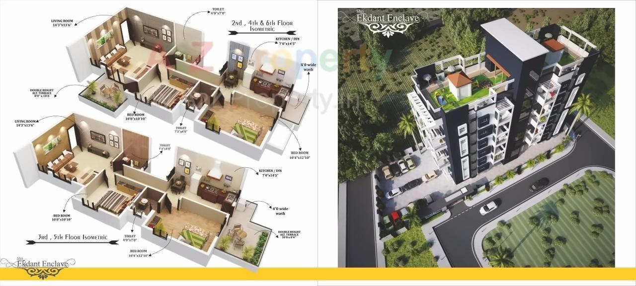 Layout of real estate project Shri Ekdant Enclave located at Nagpur-m-corp, Nagpur, Maharashtra