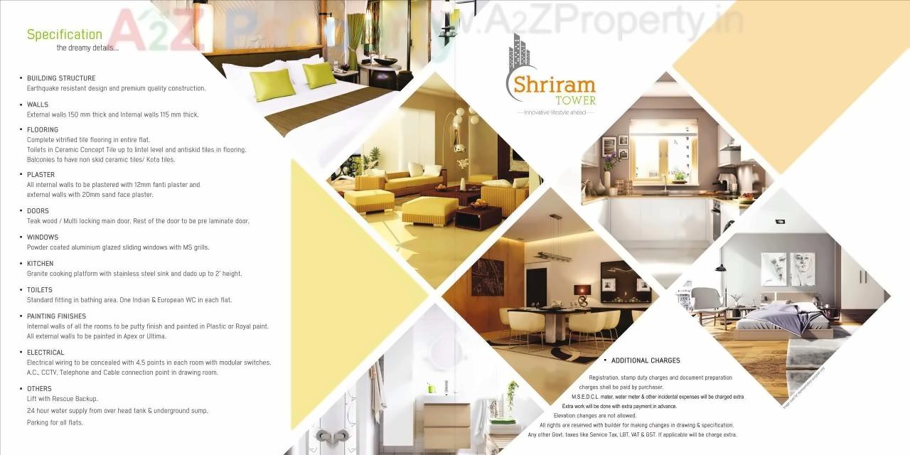  of real estate project Shriram Tower located at Nagpur-m-corp, Nagpur, Maharashtra