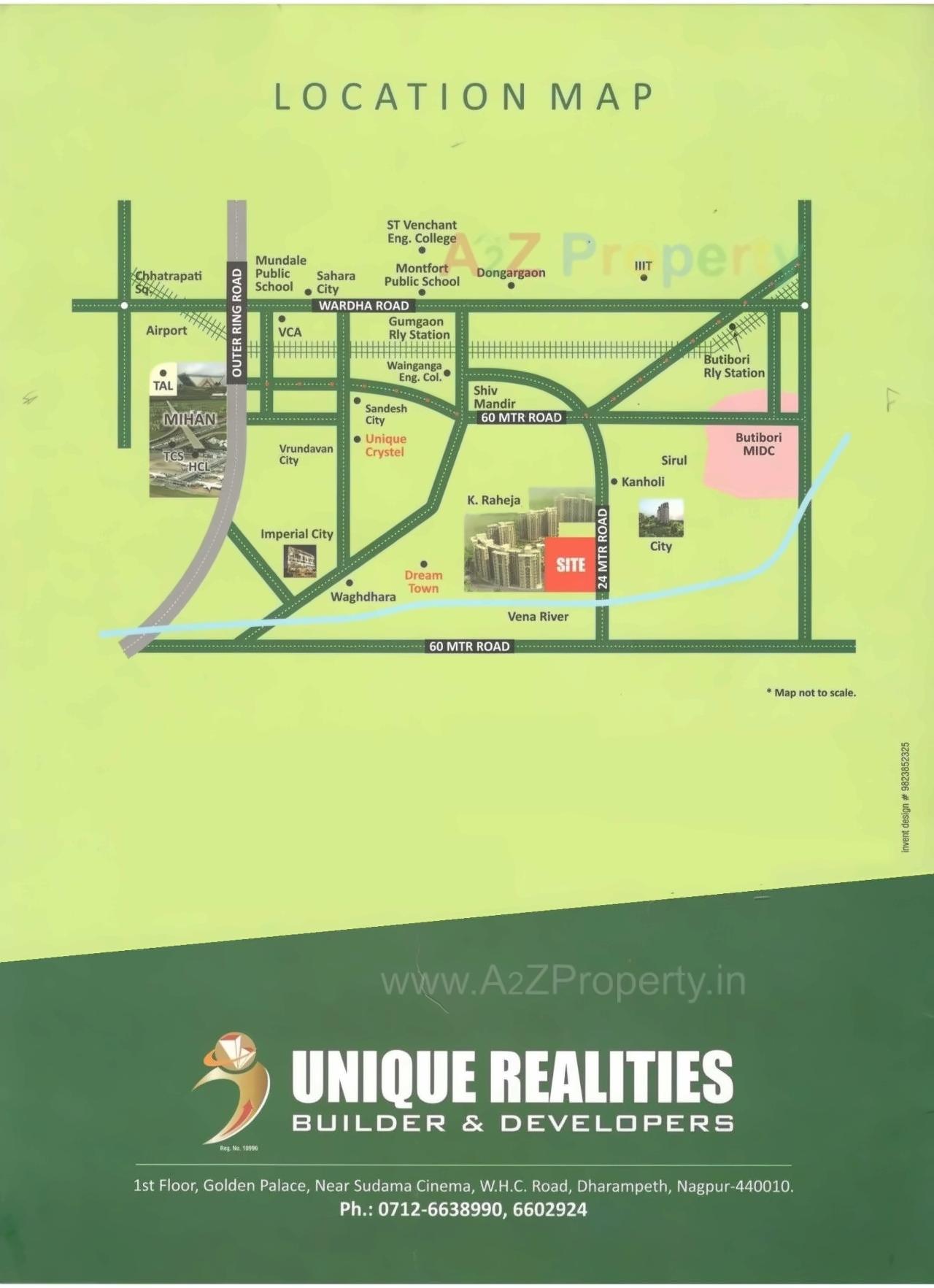  of real estate project Unique City located at Kanholi, Nagpur, Maharashtra