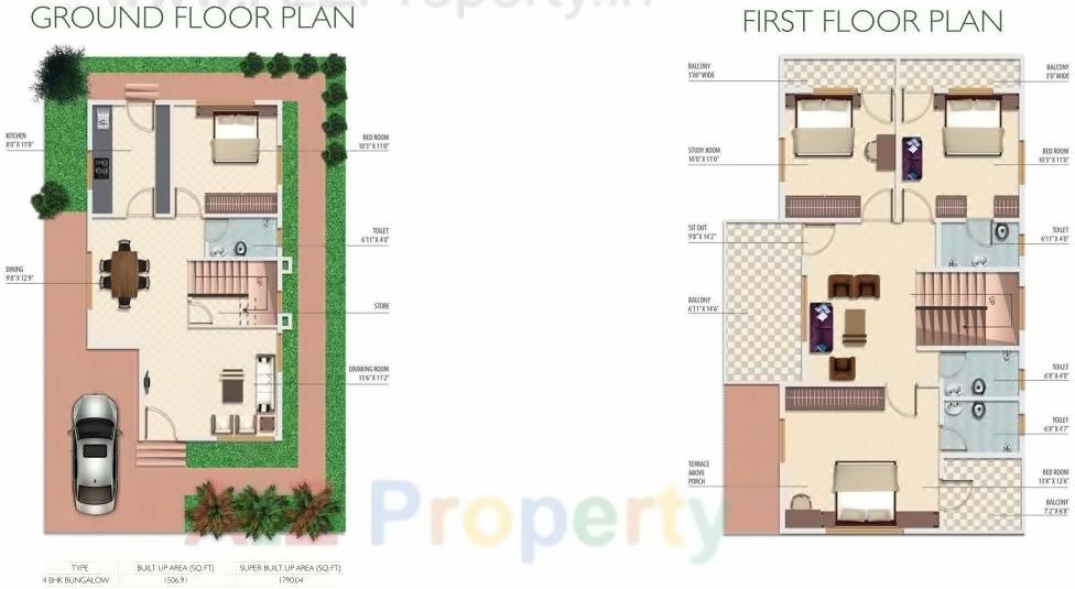 Layout of real estate project Vrindavan located at Jamtha, Nagpur, Maharashtra