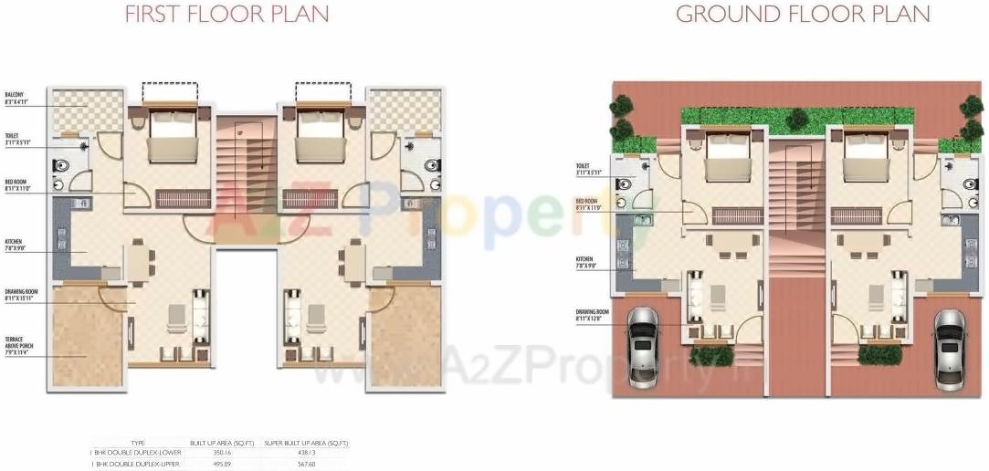 Layout of real estate project Vrindavan located at Jamtha, Nagpur, Maharashtra