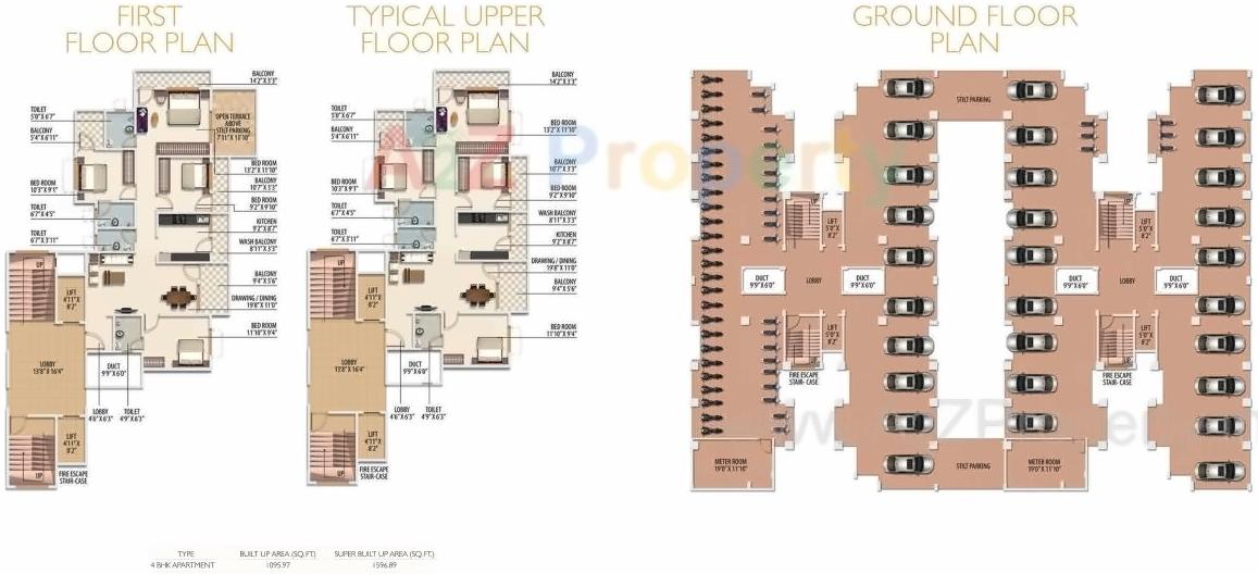 Layout of real estate project Vrindavan located at Jamtha, Nagpur, Maharashtra