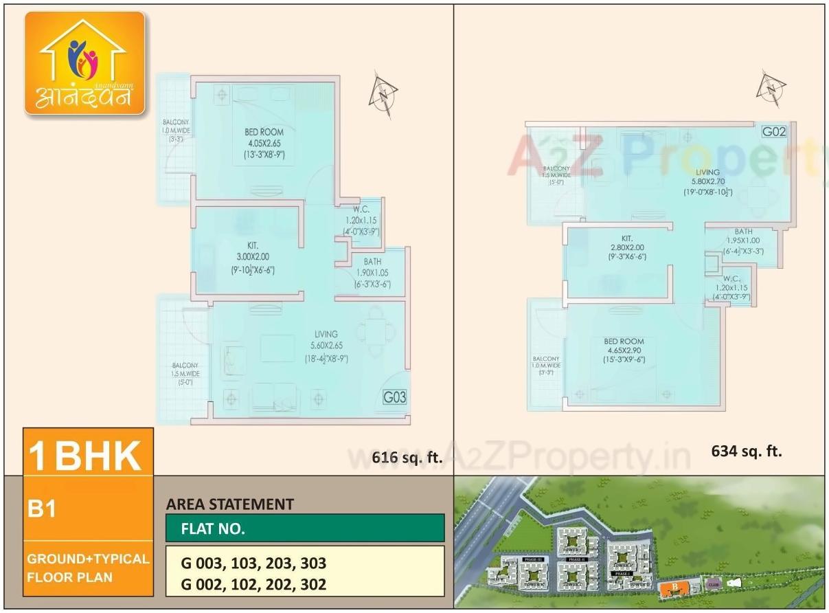  of real estate project Anandvann located at Gondedumala, Nashik, Maharashtra