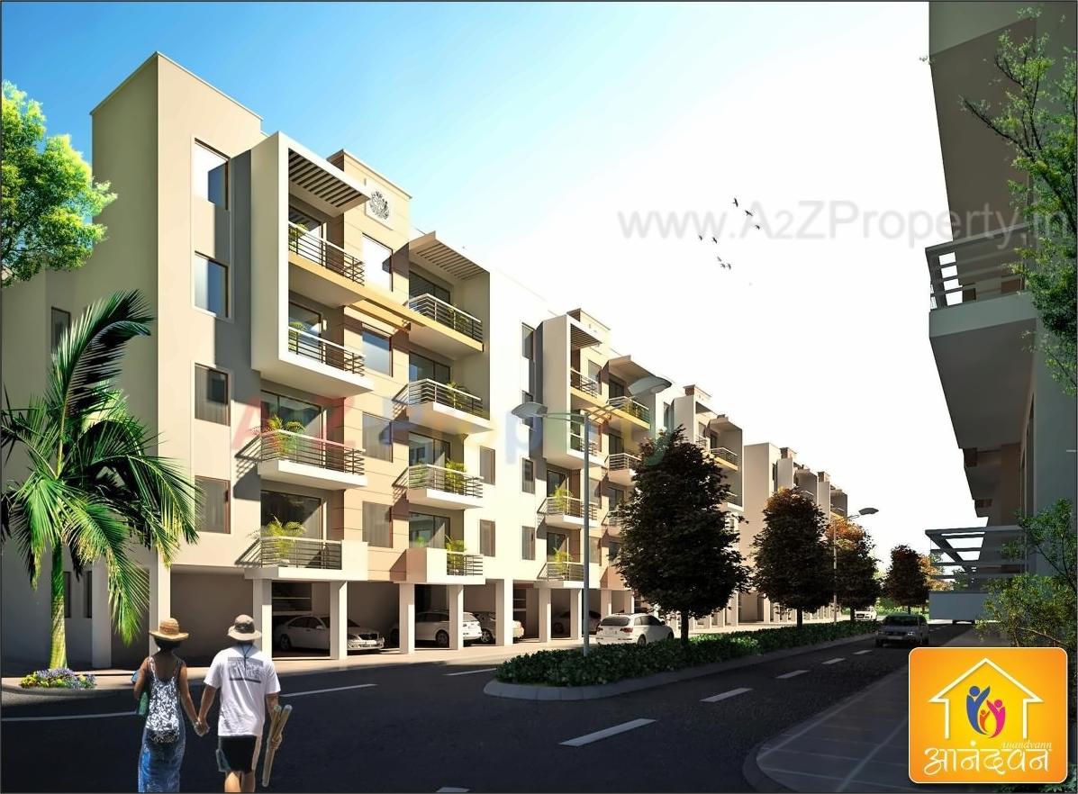 3D Elevation of real estate project Anandvann located at Gondedumala, Nashik, Maharashtra