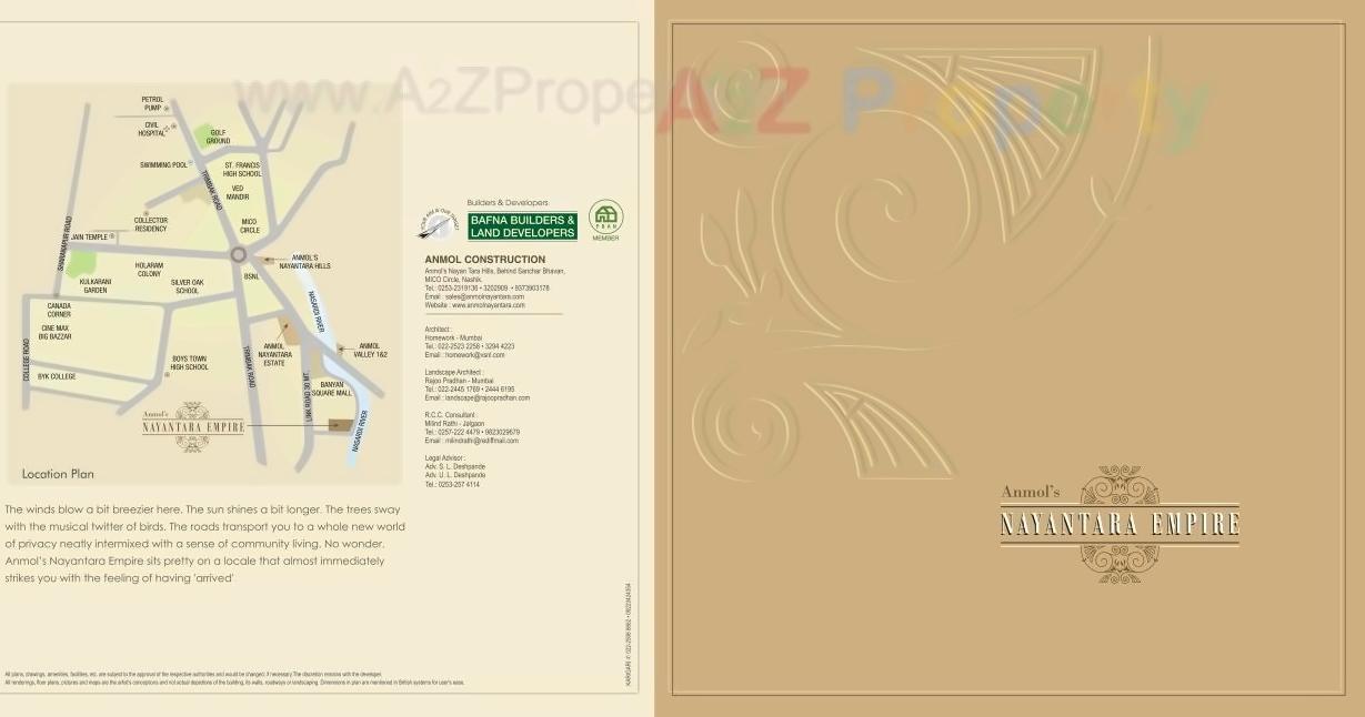  of real estate project Anmol Nayantara Empire located at Nashik, Nashik, Maharashtra