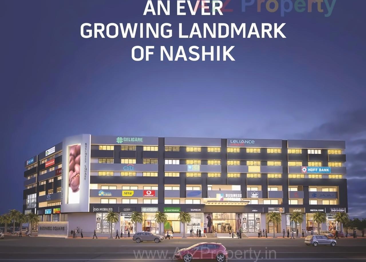 3D Elevation of real estate project Business Square located at Nashik, Nashik, Maharashtra