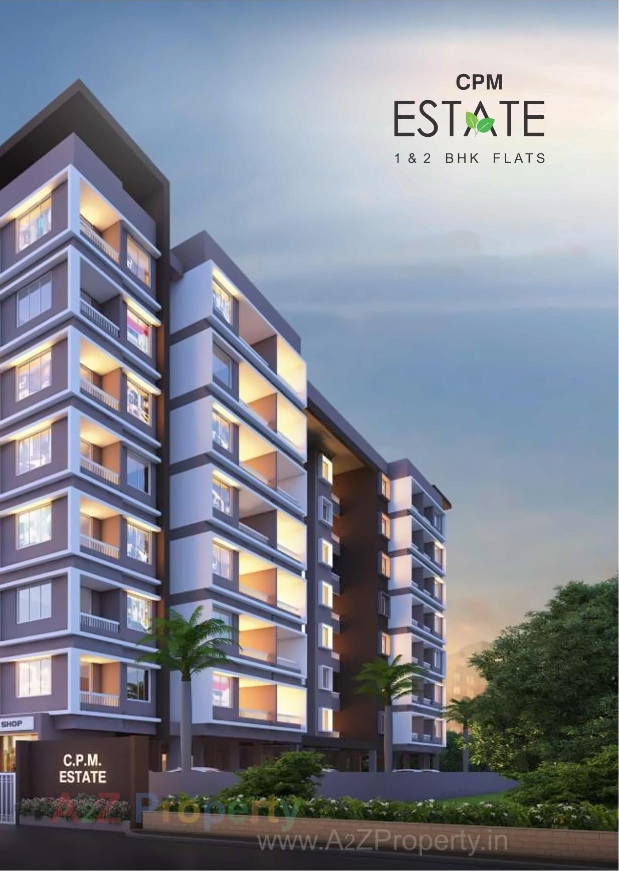 3D Elevation of real estate project Cpm Estate located at Nashik-m-corp, Nashik, Maharashtra