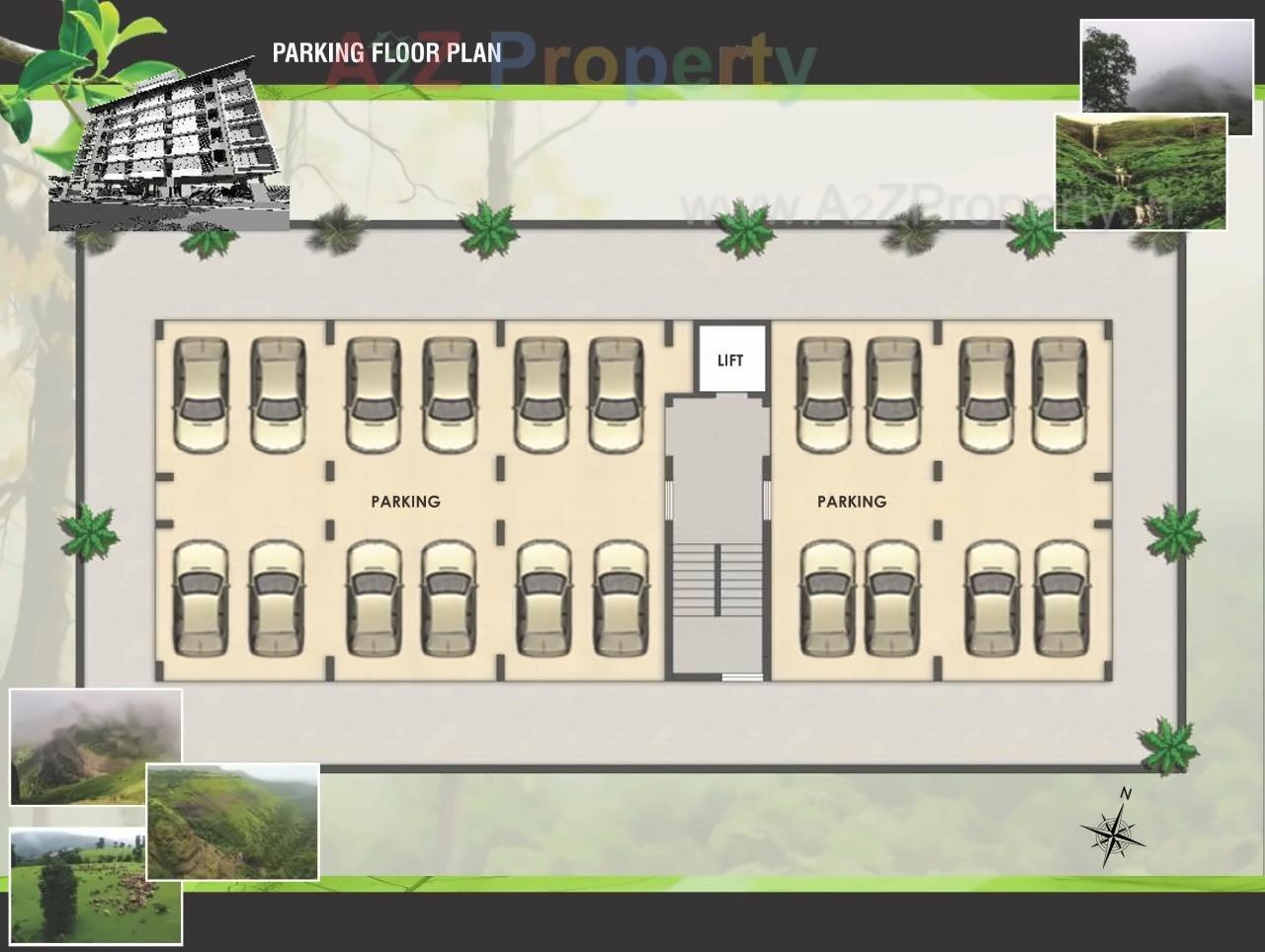 Layout of real estate project Fog City Nsv located at Igatpuri-m-cl, Nashik, Maharashtra