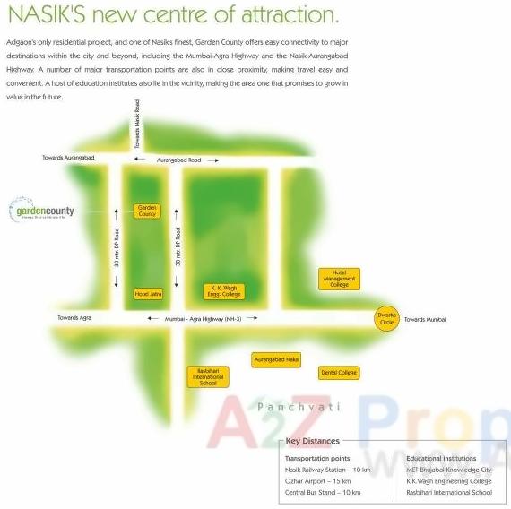  of real estate project Garden County Type located at Nashik-m-corp, Nashik, Maharashtra