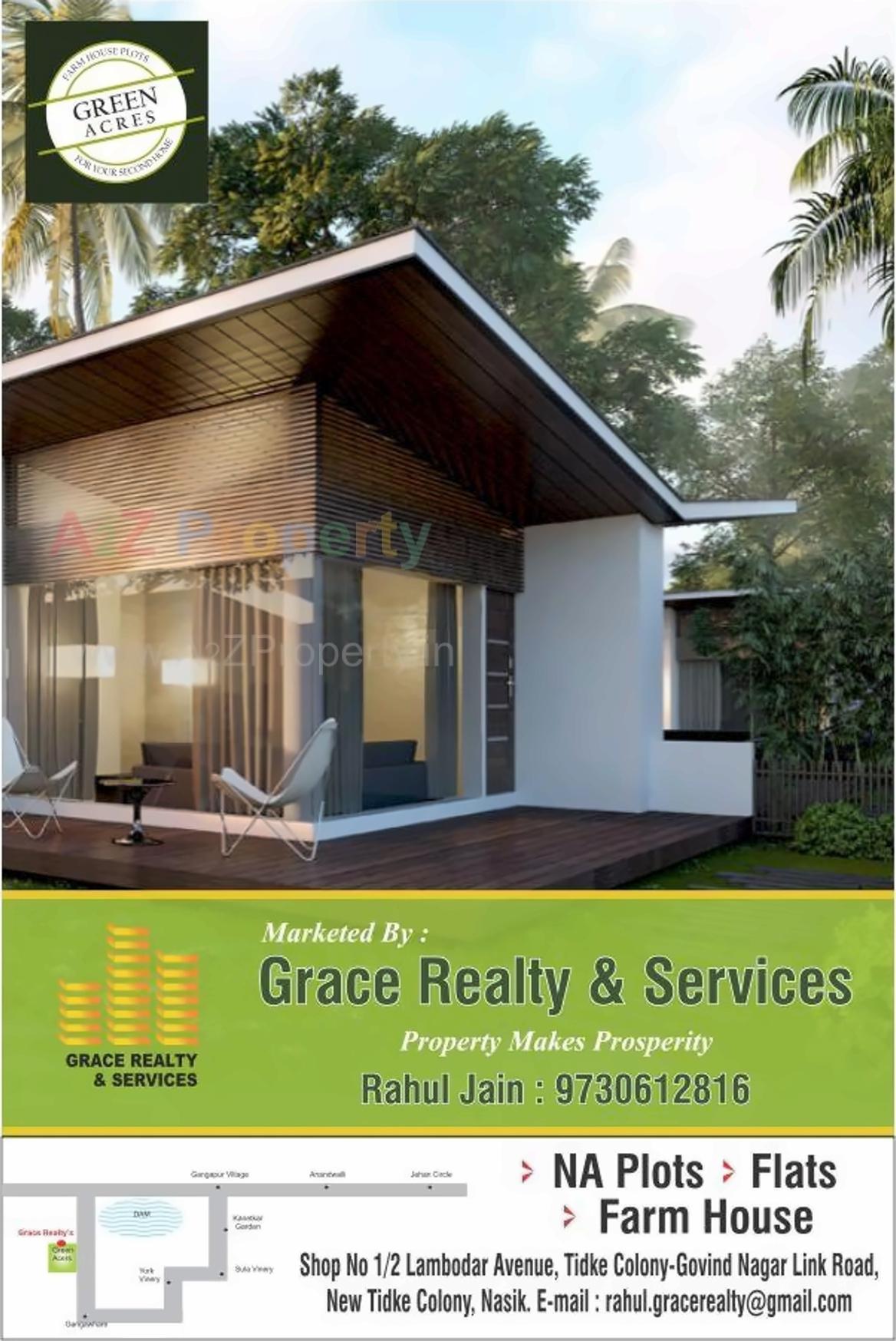 3D Elevation of real estate project Green Acre located at Deolali-cb, Nashik, Maharashtra