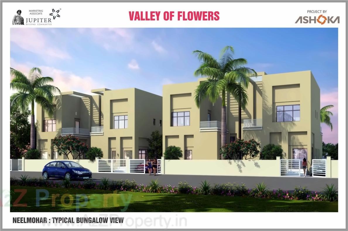 3D Elevation of real estate project Gulmohar A, B, C S located at Sinnar, Nashik, Maharashtra