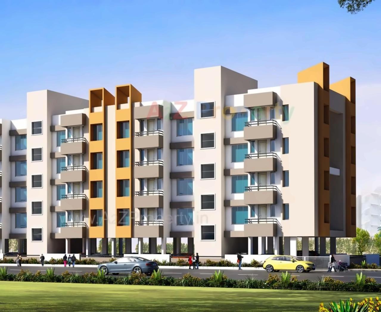 3D Elevation of real estate project Hari Anand located at Nashik, Nashik, Maharashtra