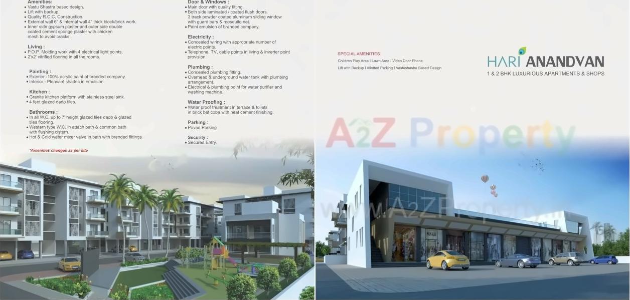 3D Elevation of real estate project Hari Anandvan located at Belatgavhan, Nashik, Maharashtra