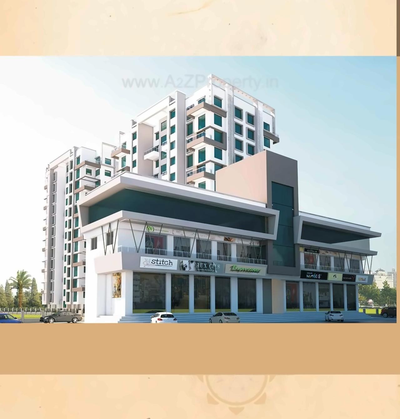 3D Elevation of real estate project Hari Bhakti located at Deolali-cb, Nashik, Maharashtra
