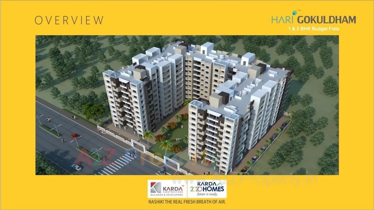 3D Elevation of real estate project Hari Gokuldham located at Jail-road, Nashik, Maharashtra