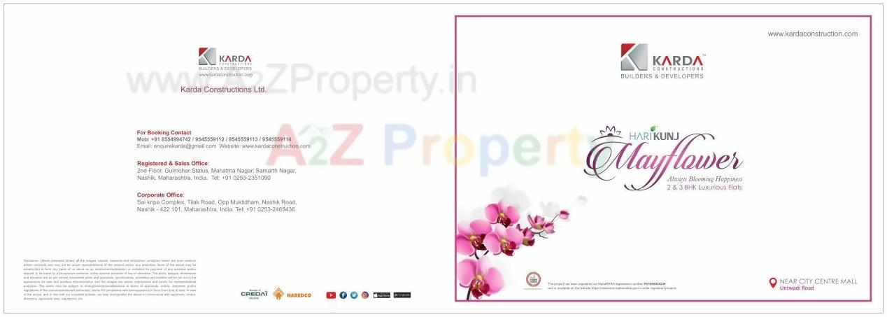  of real estate project Hari Kunj Mayflower located at Nashik, Nashik, Maharashtra