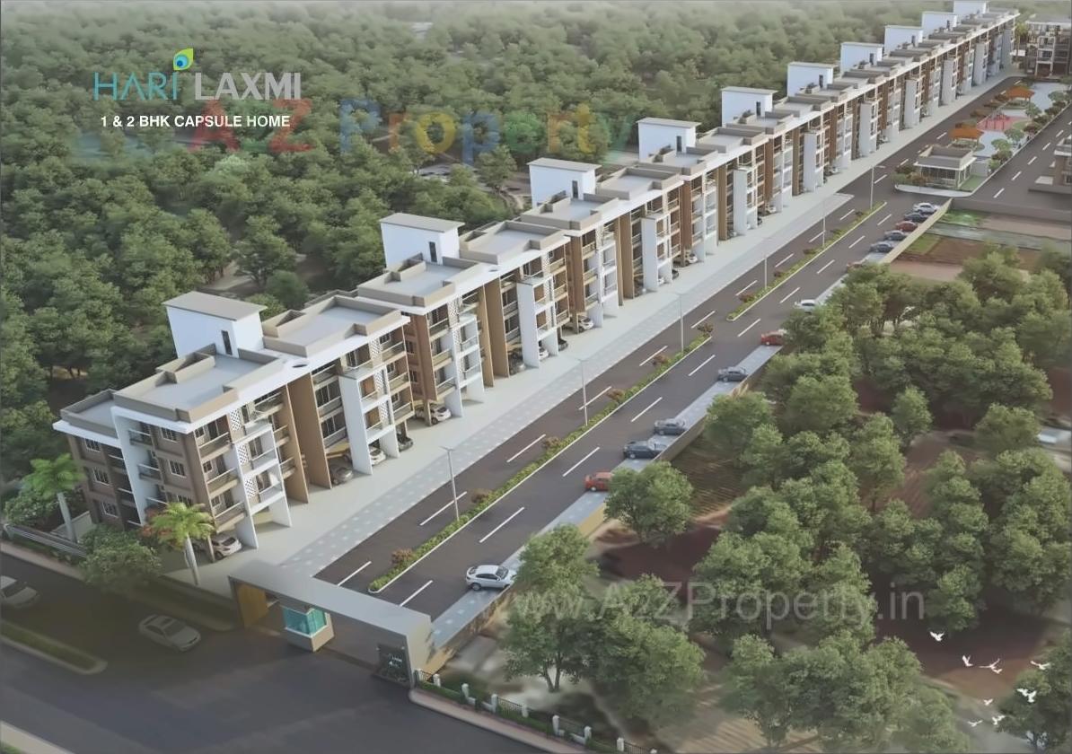 3D Elevation of real estate project Hari Laxmi located at Vihitgaon, Nashik, Maharashtra