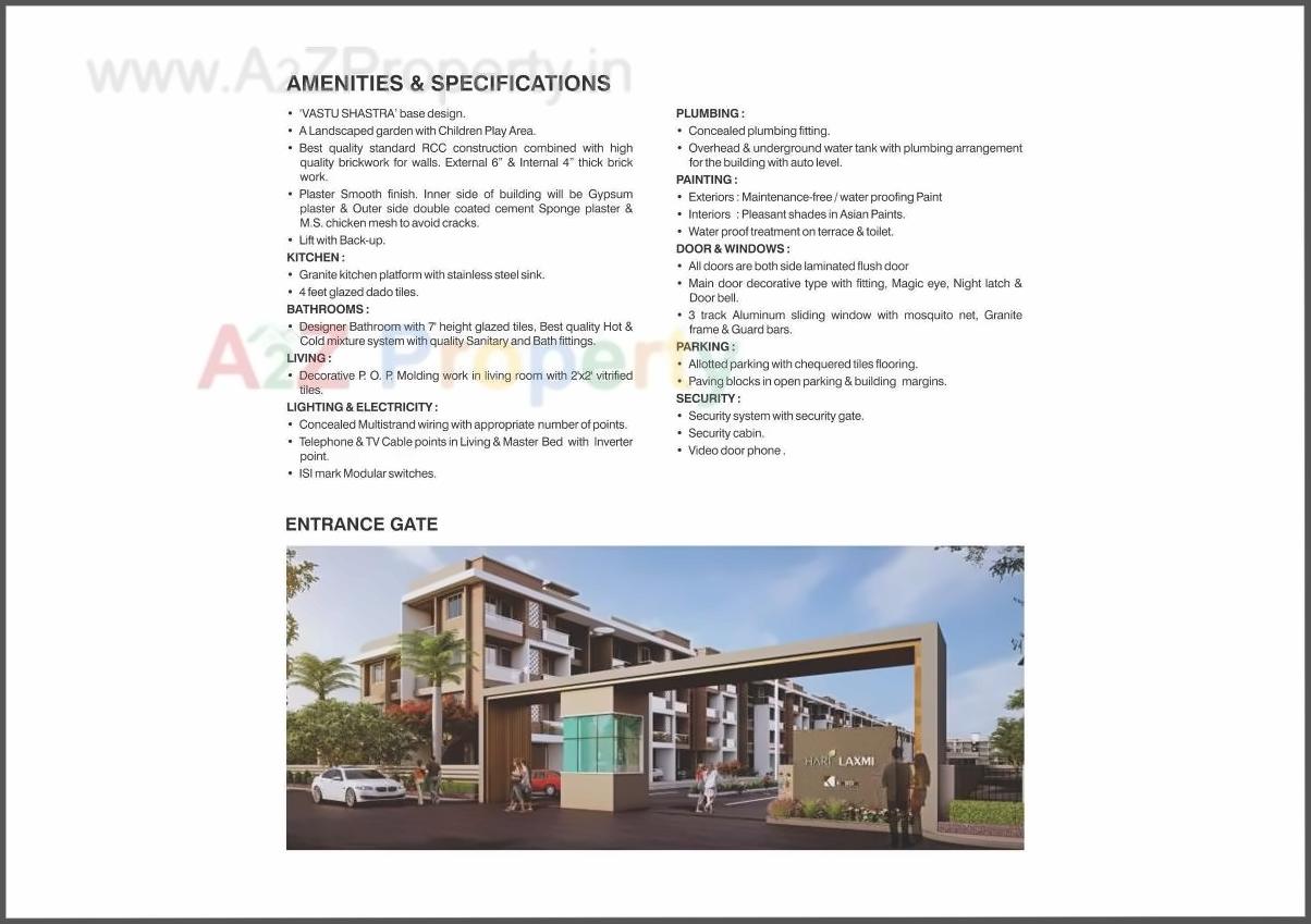  of real estate project Hari Laxmi located at Vihitgaon, Nashik, Maharashtra