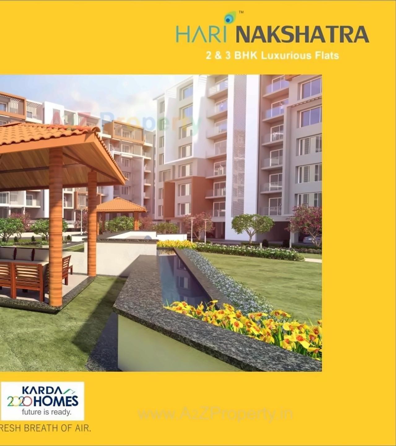 3D Elevation of real estate project Hari Nakshatra located at Deolaligaon, Nashik, Maharashtra