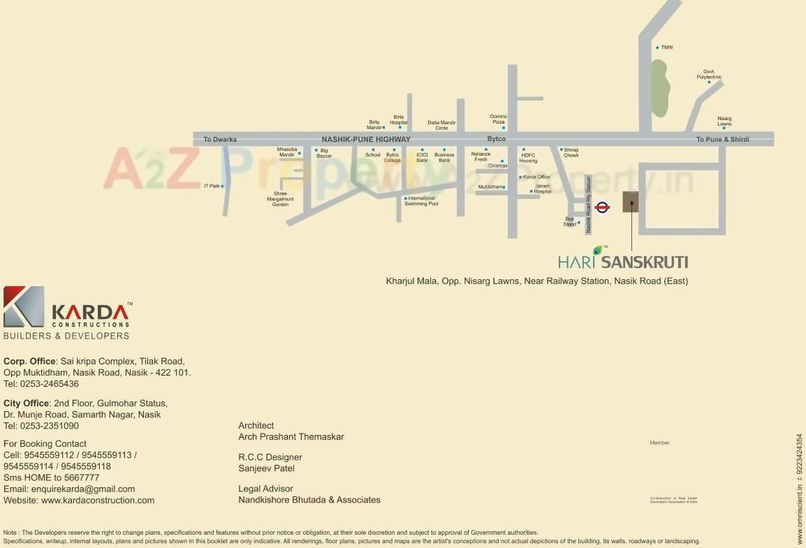  of real estate project Hari Sanskruti located at Deolaligaon, Nashik, Maharashtra