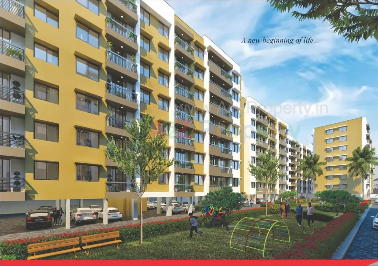 3D Elevation of real estate project Hari Sanskruti located at Deolaligaon, Nashik, Maharashtra