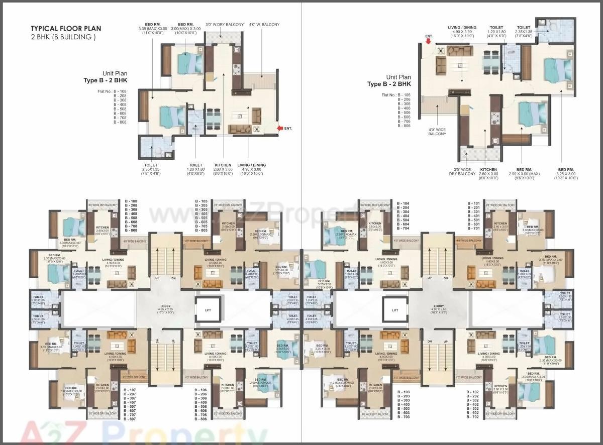 Layout of real estate project Hari Siddhi located at Chehedi-bk, Nashik, Maharashtra