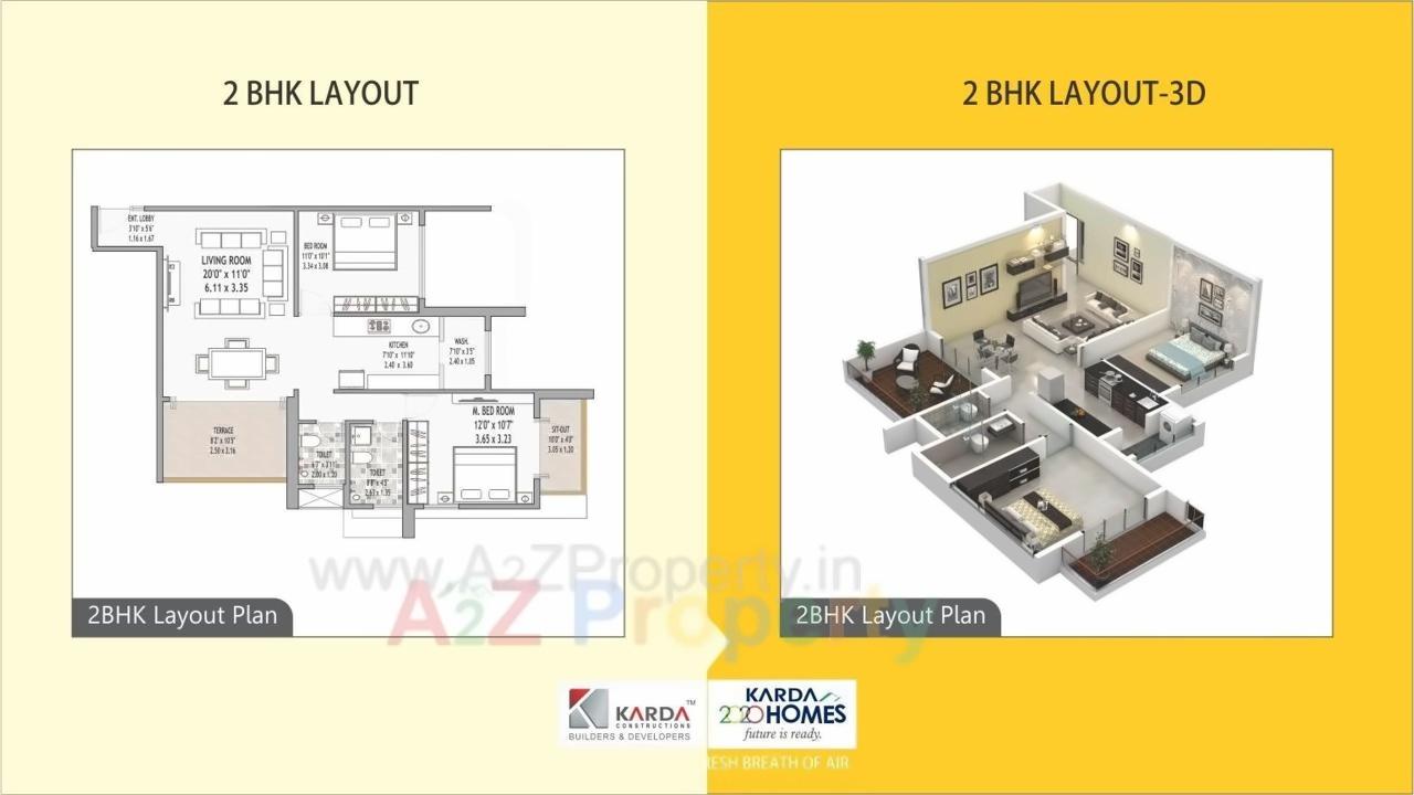 Layout of real estate project Hari Vasant located at Aanandwali, Nashik, Maharashtra