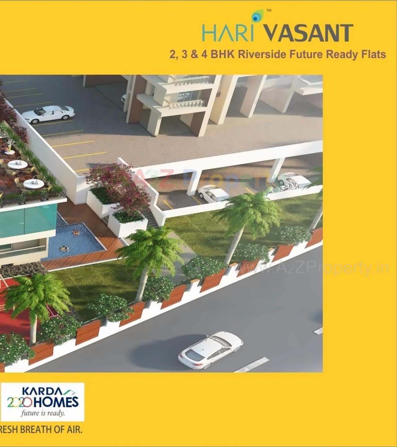 3D Elevation of real estate project Hari Vasant located at Aanandwali, Nashik, Maharashtra