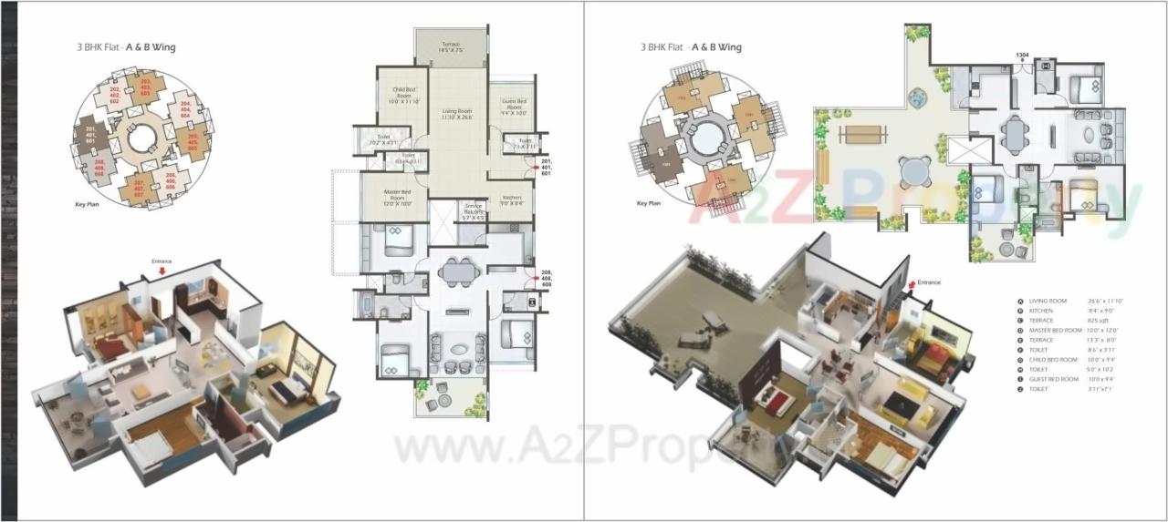 Layout of real estate project Hari Vishwa located at Nashik, Nashik, Maharashtra