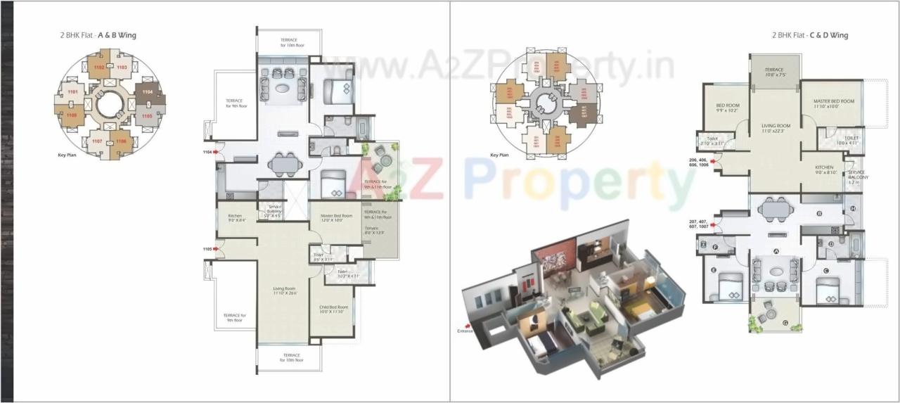Layout of real estate project Hari Vishwa located at Nashik, Nashik, Maharashtra