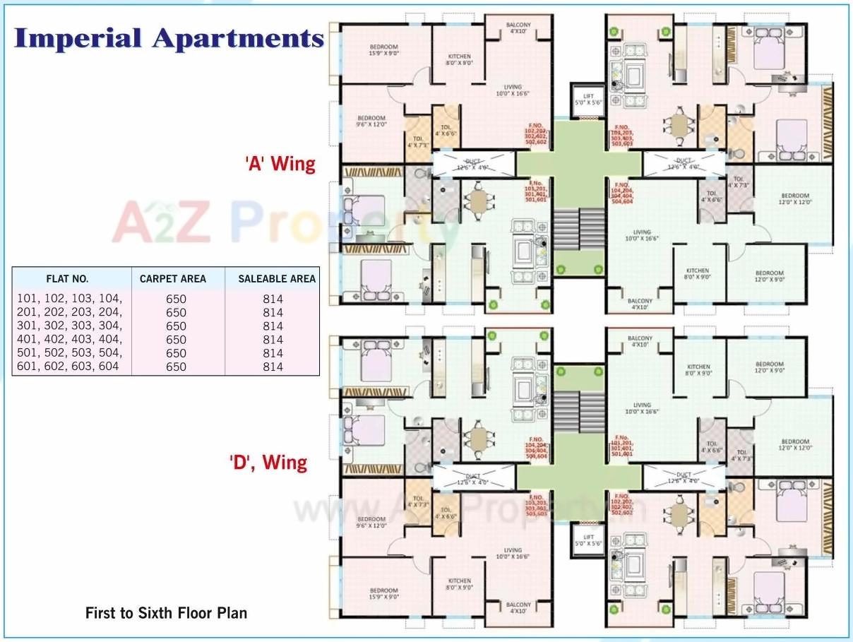 Layout of real estate project Imperial Meadows located at Nashik, Nashik, Maharashtra