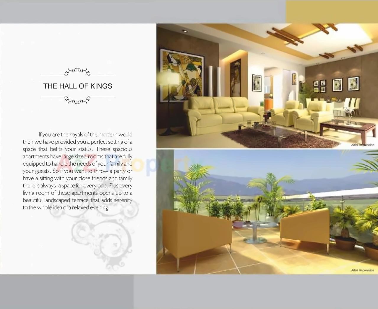 3D Elevation of real estate project Ishwar Prestige located at Aanandwali, Nashik, Maharashtra