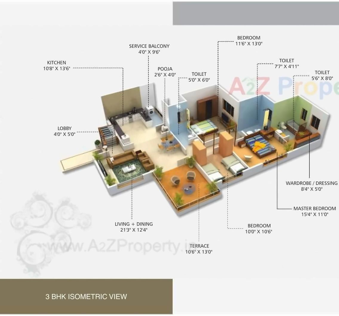 Layout of real estate project Ishwar Prestige located at Aanandwali, Nashik, Maharashtra