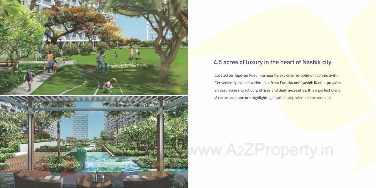  of real estate project Karmaa Galaxy located at Nashik-m-corp, Nashik, Maharashtra