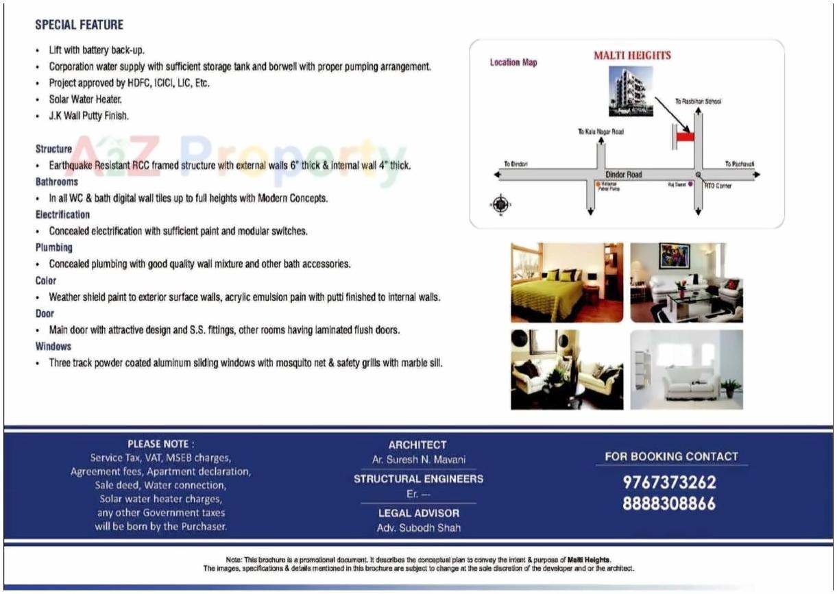  of real estate project Malti Heights located at Nashik, Nashik, Maharashtra