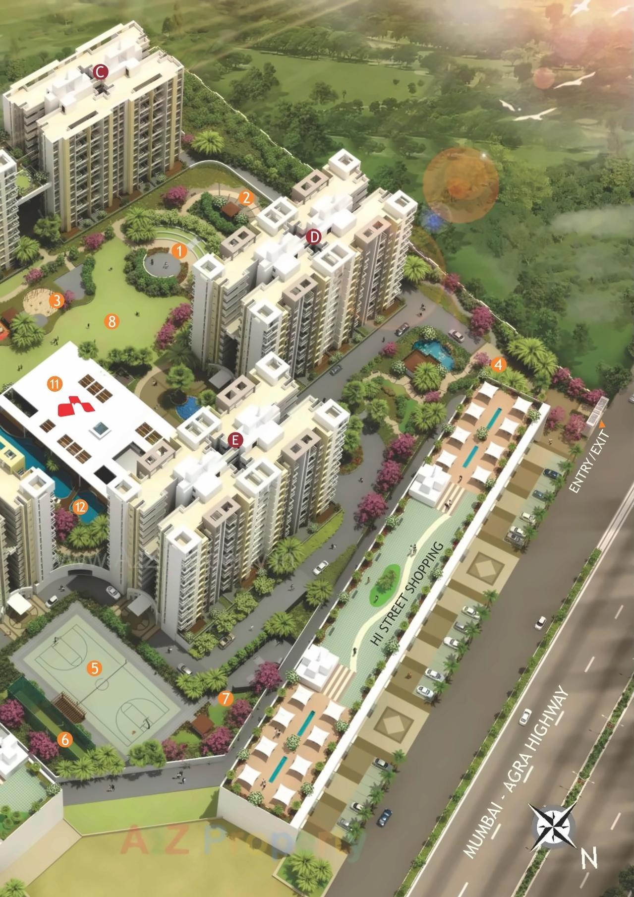 Image 22775 4 2 of real estate project Nandan Carnival located at Nashik-m-corp, Nashik, Maharashtra