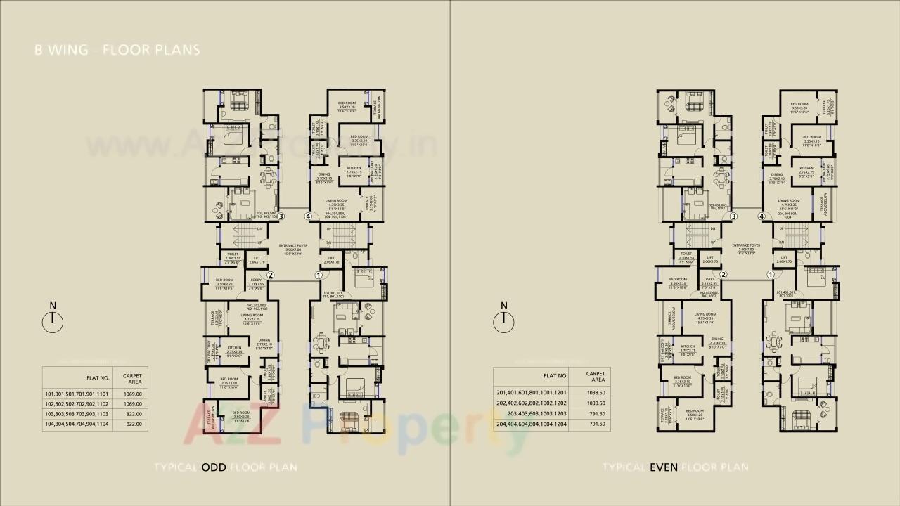Layout of real estate project Natures Pride located at Nashik-m-corp, Nashik, Maharashtra