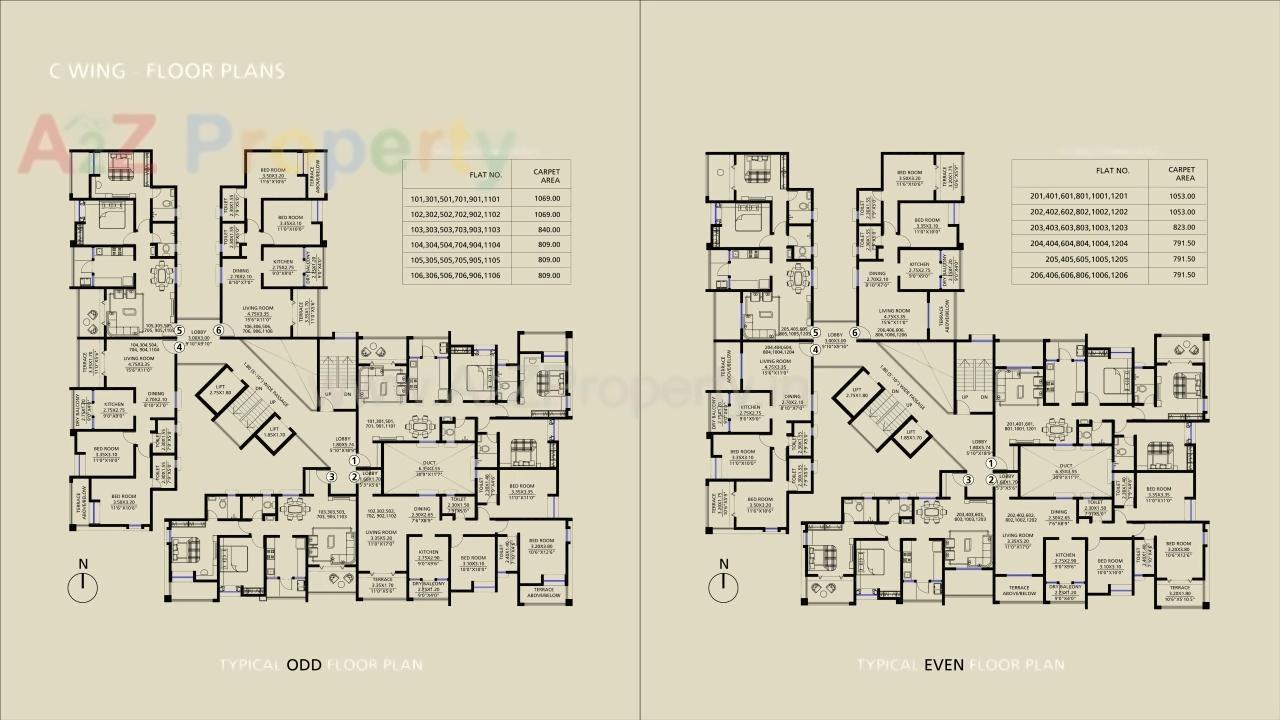 Layout of real estate project Natures Pride located at Nashik-m-corp, Nashik, Maharashtra