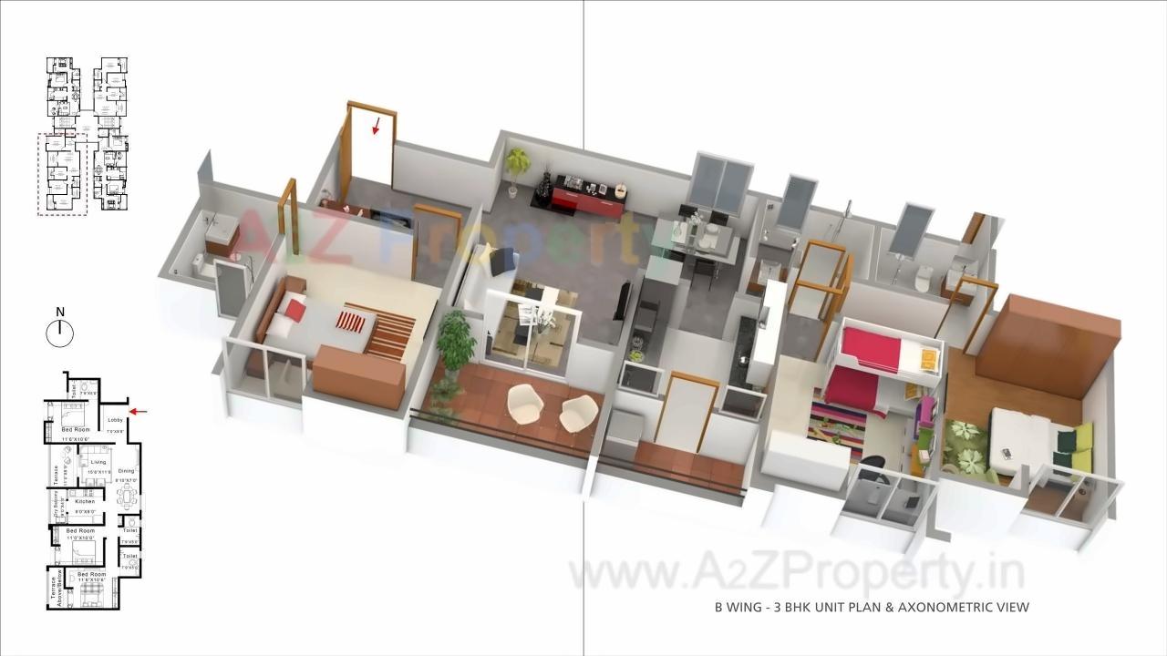 Layout of real estate project Natures Pride located at Nashik-m-corp, Nashik, Maharashtra