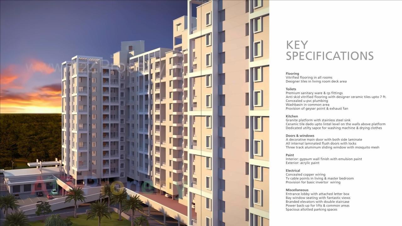 3D Elevation of real estate project Natures Pride located at Nashik-m-corp, Nashik, Maharashtra