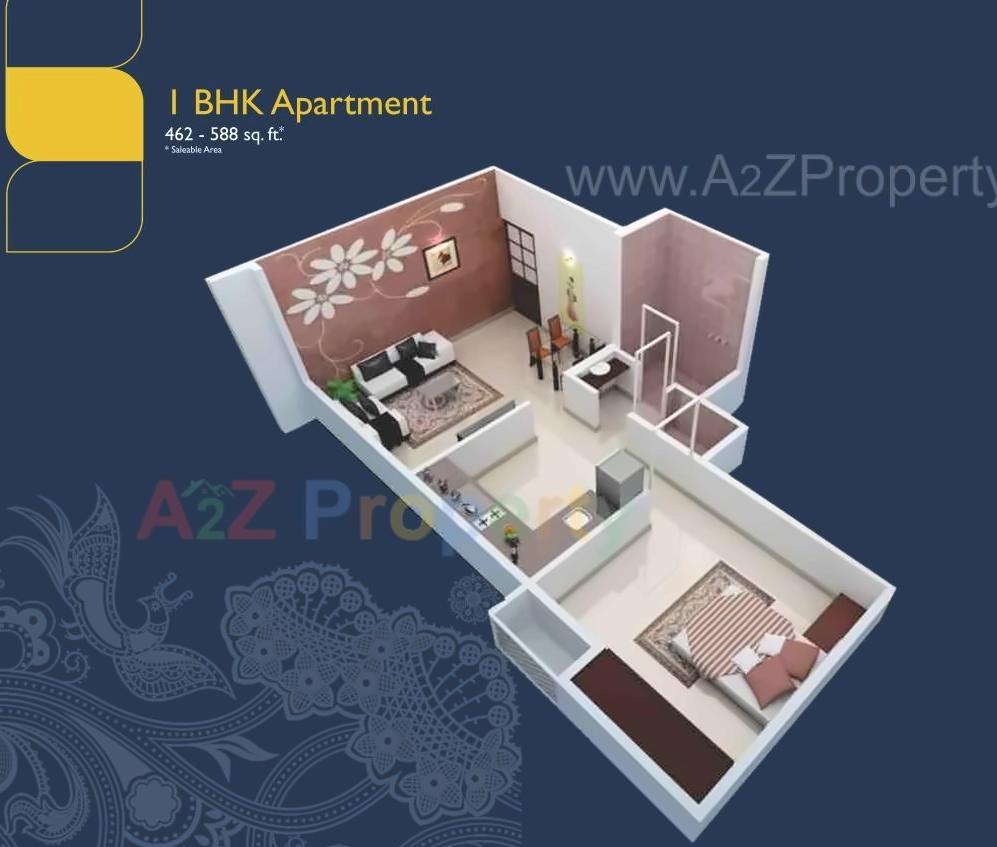 Layout of real estate project Nirman Vrindavan Gardens located at Nashik, Nashik, Maharashtra