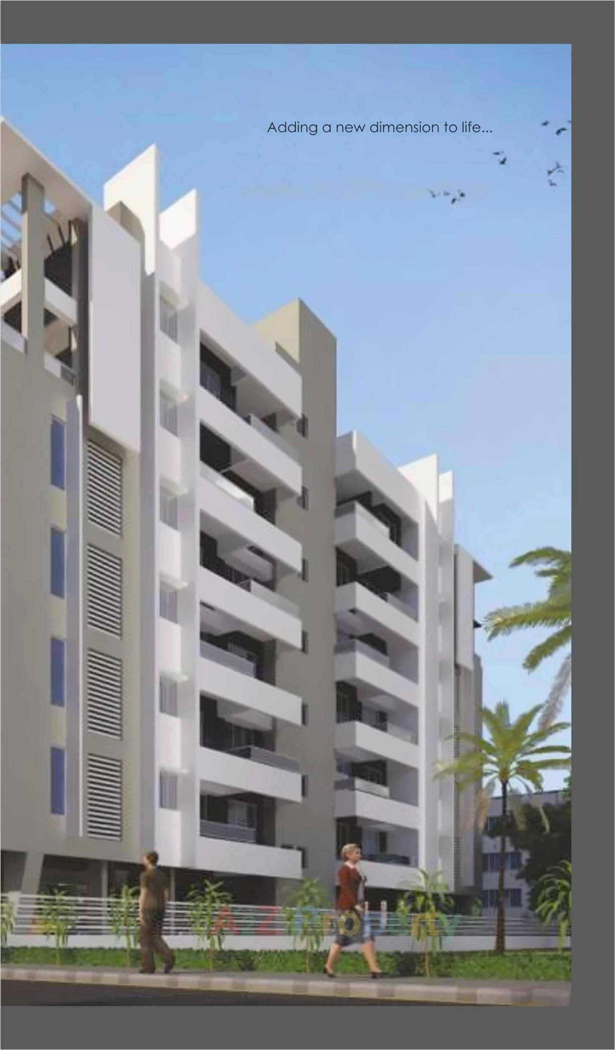 3D Elevation of real estate project Orbit Casa located at Nashik, Nashik, Maharashtra